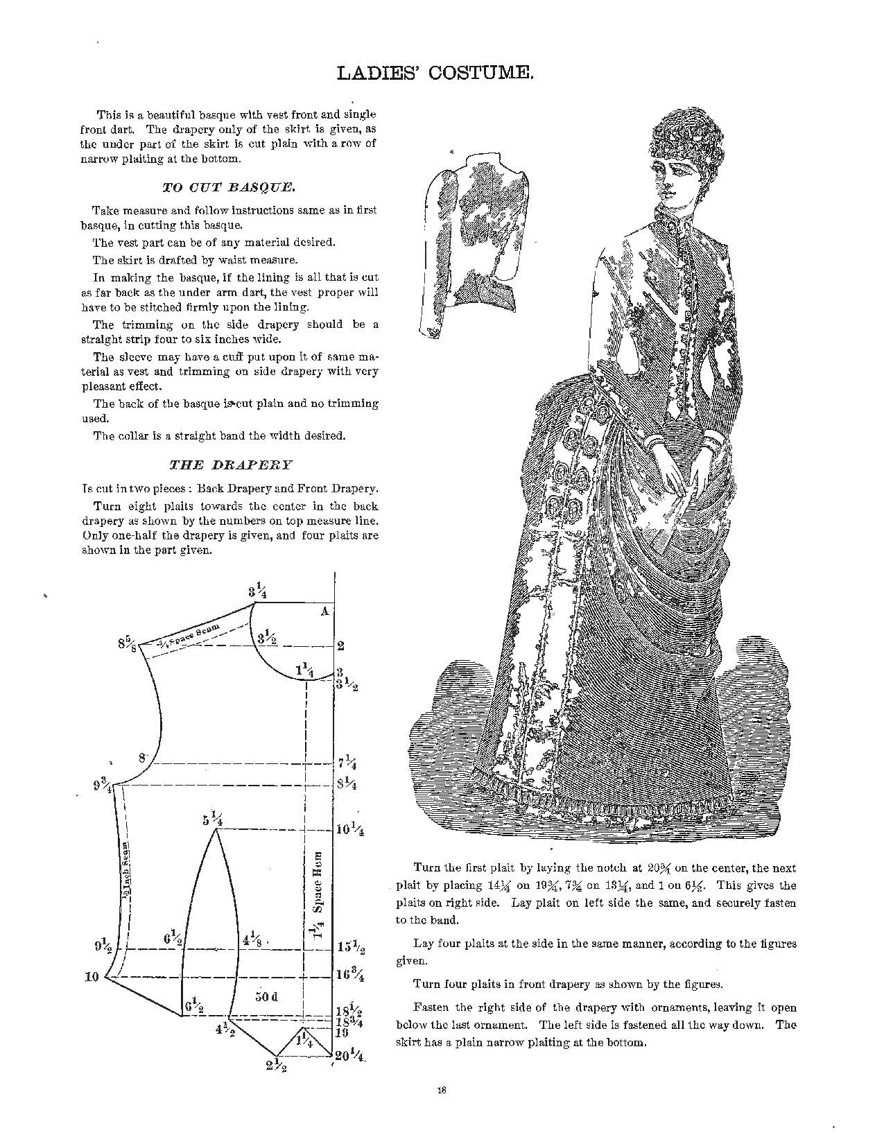 Victorian Patterns Garment Patterns 55 Sewing Pattern for Costume Designers, Fashion Designers, and Cosplayers Enhanced 2023 Version Ebook