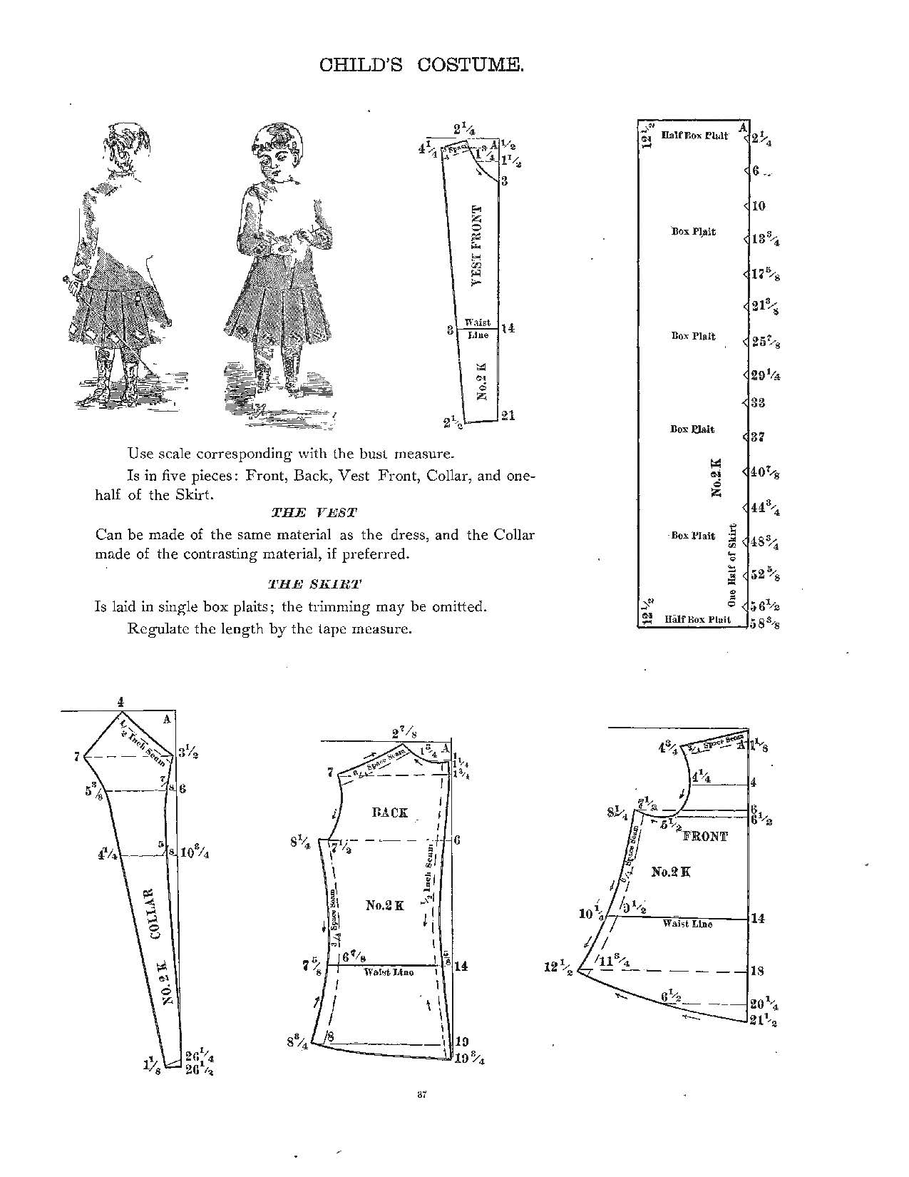 Victorian Patterns Garment Patterns 55 Sewing Pattern for Costume Designers, Fashion Designers, and Cosplayers Enhanced 2023 Version Ebook