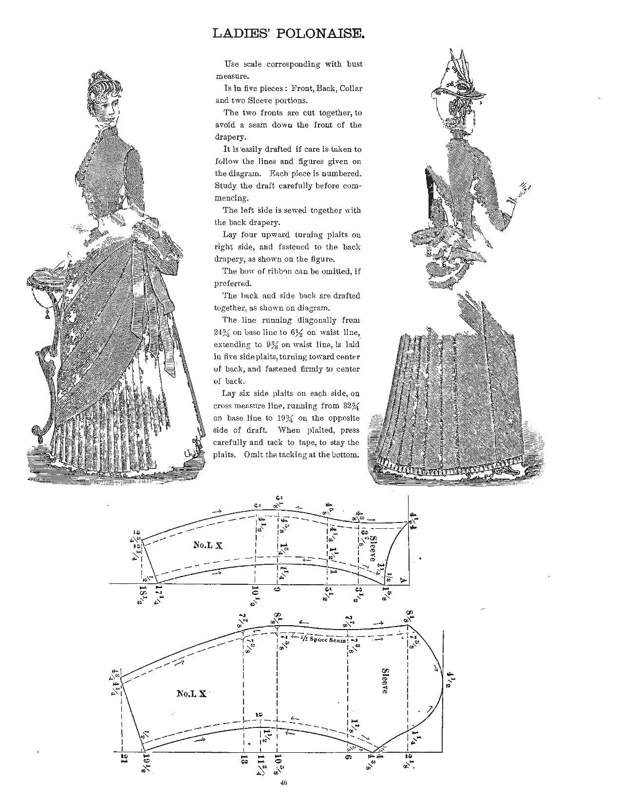 Victorian Patterns Garment Patterns 55 Sewing Pattern for Costume Designers, Fashion Designers, and Cosplayers Enhanced 2023 Version Ebook