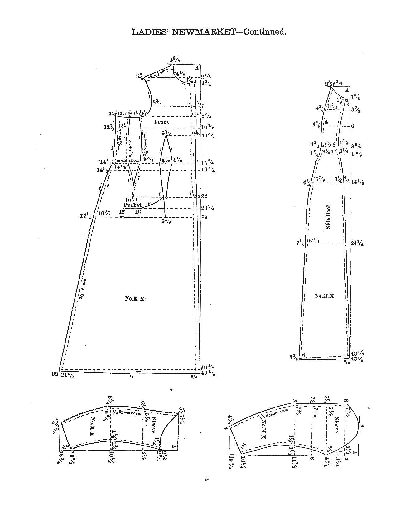 Victorian Patterns Garment Patterns 55 Sewing Pattern for Costume Designers, Fashion Designers, and Cosplayers Enhanced 2023 Version Ebook