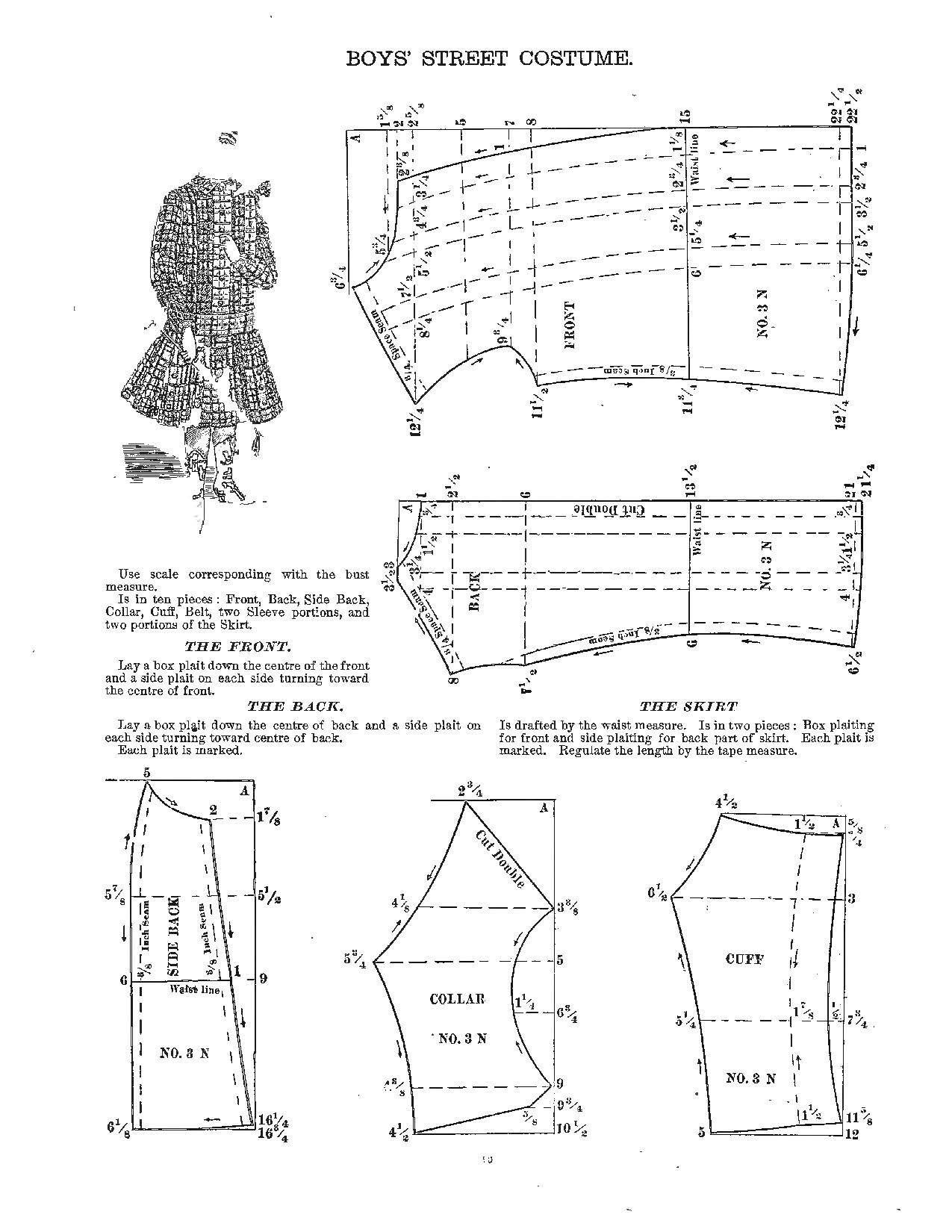 Victorian Patterns Garment Patterns 55 Sewing Pattern for Costume Designers, Fashion Designers, and Cosplayers Enhanced 2023 Version Ebook