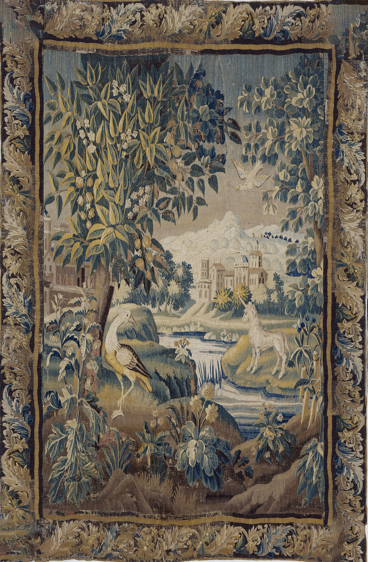 Unicorn Verdure Tapestry RE057689