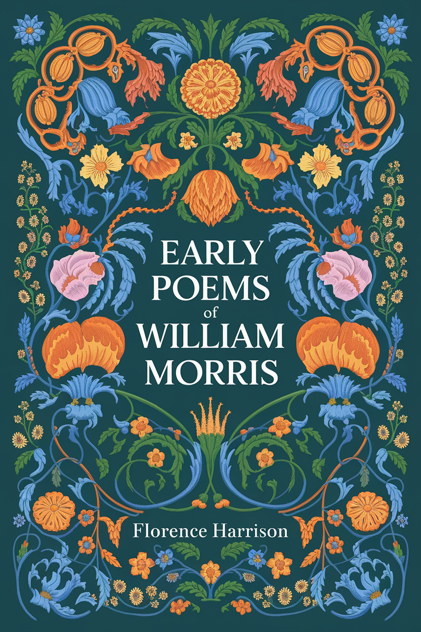 You're Cordially Invited Into a World of Enchantment: 1914 Early Poems of William Morris with Ethereal Illustrations by Florence Harrison - A Timeless Journey Through Medieval Romance and Victorian Poetry"