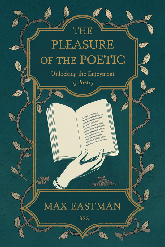 📚 "The Pleasure of the Poetic: Unlocking the Enjoyment of Poetry" 📚 By Max Eastman | Originally Published in 1922