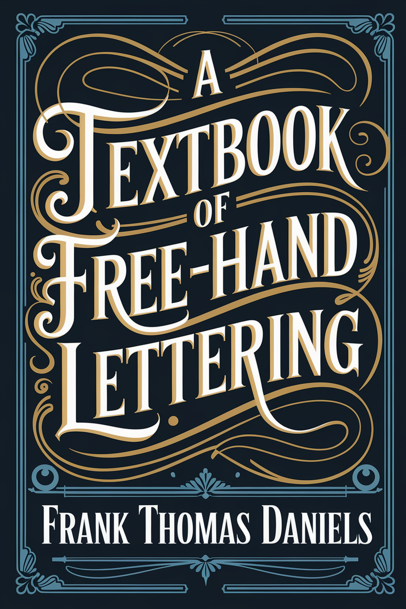 Unleash Your Creative Potential: A Text-Book of Free-Hand Lettering—A Classic Guide for Aspiring Artists, Designers, and Craftsmen by Frank Thomas Daniels