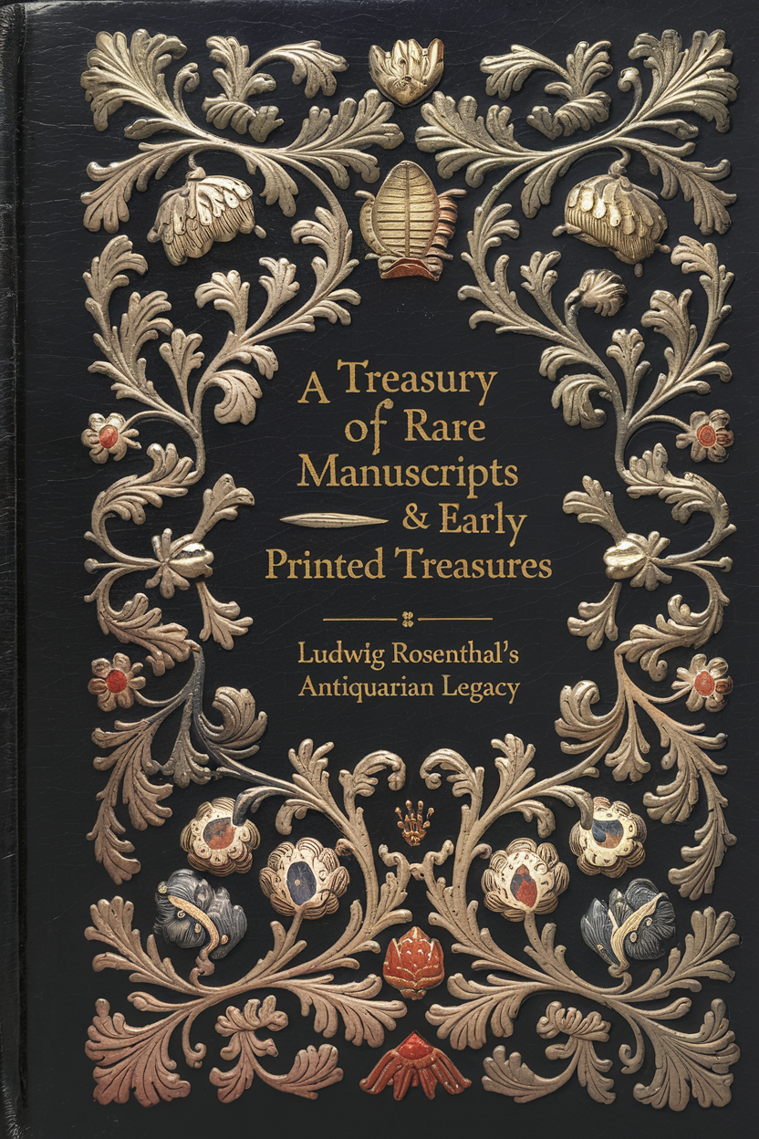 A Treasury of Rare Manuscripts & Early Printed Treasures: Celebrating 50 Years of Ludwig Rosenthal’s Antiquarian Legacy (1909 Edition)