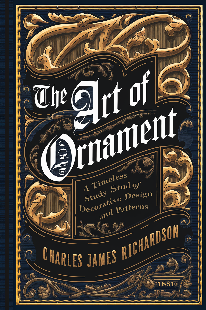 The Art of Ornament: A Timeless Study of Decorative Design and Patterns By Charles James Richardson | Originally Published in 1851