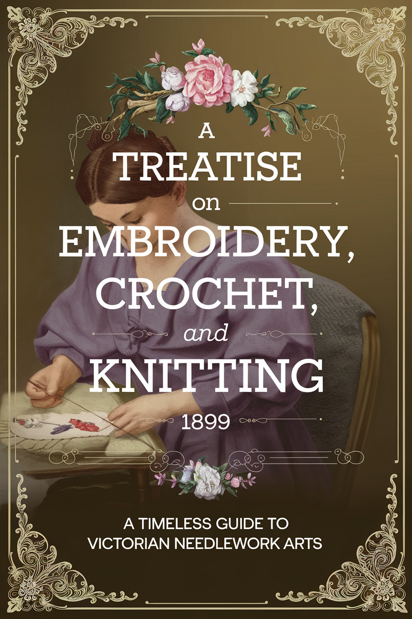 A Treatise on Embroidery, Crochet, and Knitting (1898) – A Timeless Guide to Victorian Needlework Arts