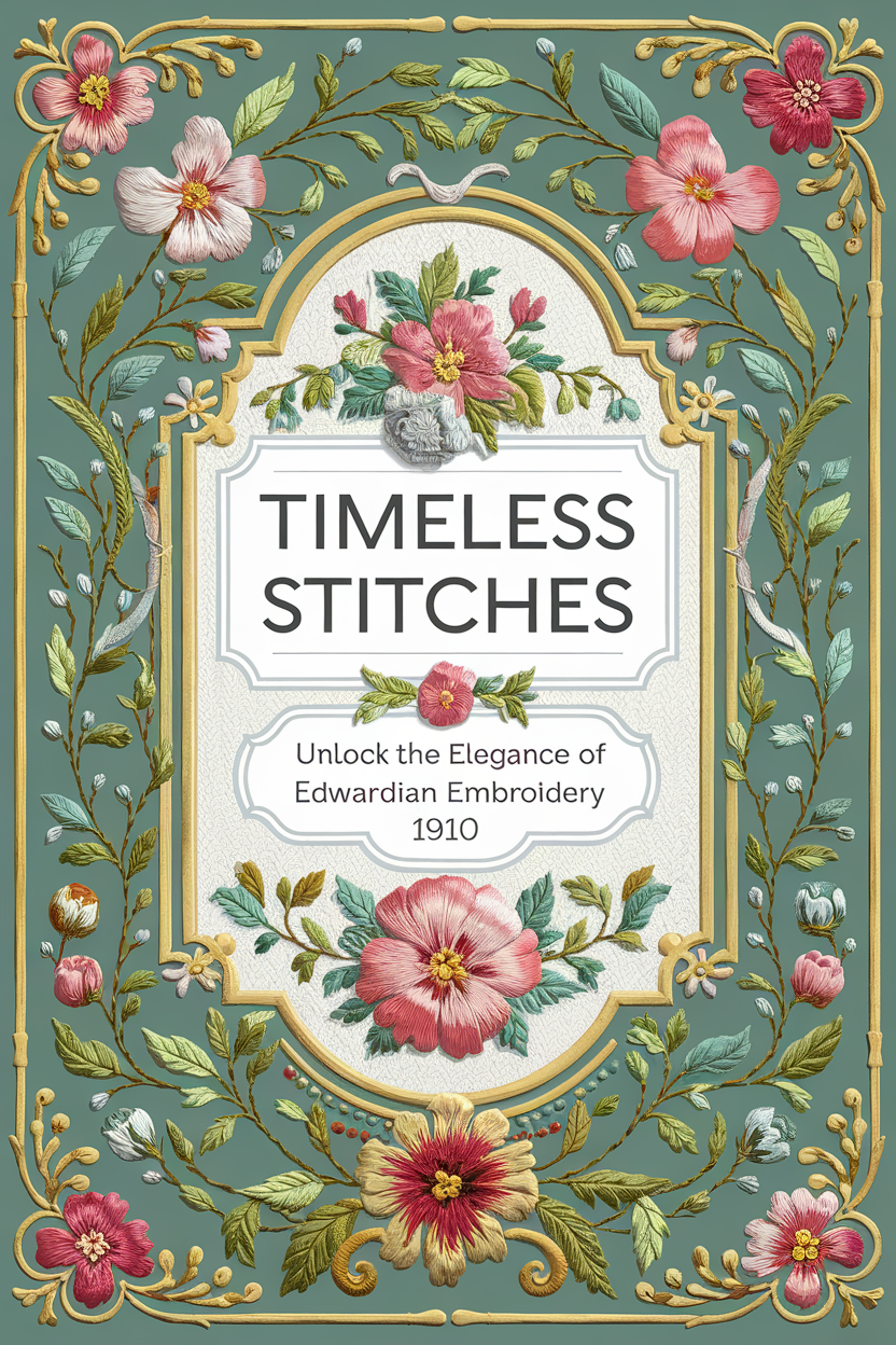 Timeless Stitches: Unlock the Elegance of Edwardian Embroidery for Fall and Winter 1910