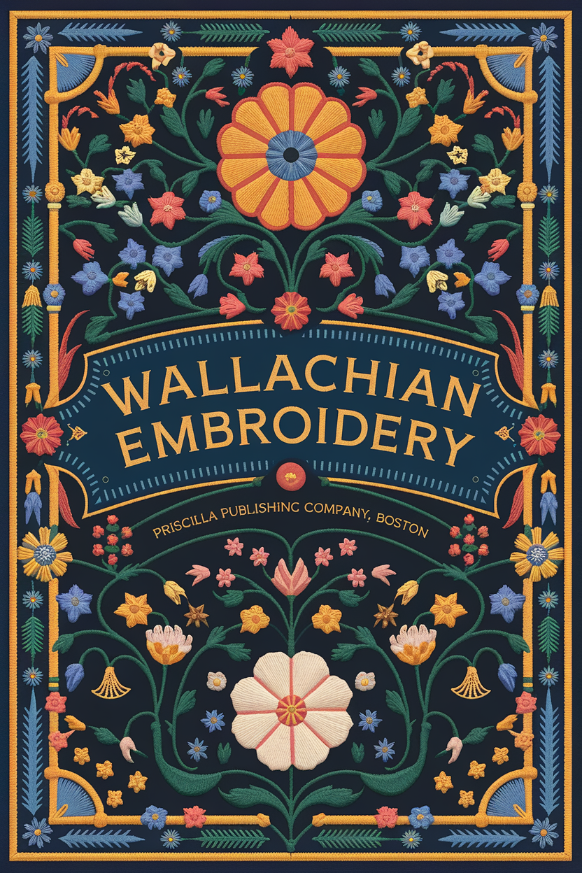 Wallachian Embroidery: A Timeless Craft from the Heart of Europe By The Priscilla Publishing Company