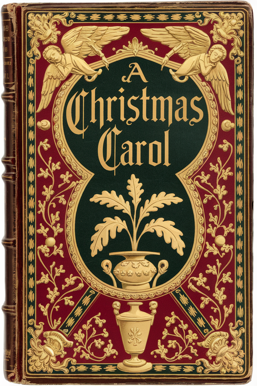 A Christmas Carol: The Timeless Tale of Redemption, Spirits, and Victorian Charm - A. T. Crispin’s 1873 Edition