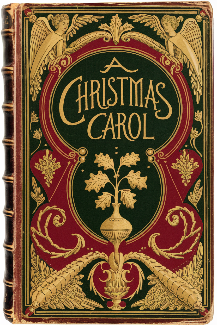 A Christmas Carol: The Timeless Tale of Redemption, Spirits, and Victorian Charm - A. T. Crispin’s 1873 Edition