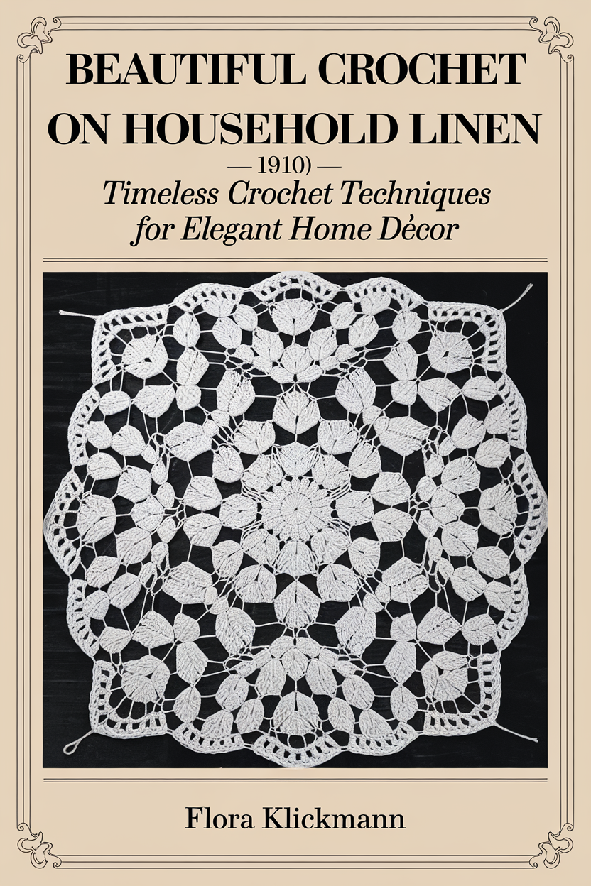 Beautiful Crochet on Household Linen (1910) – Timeless Crochet Techniques for Elegant Home Décor