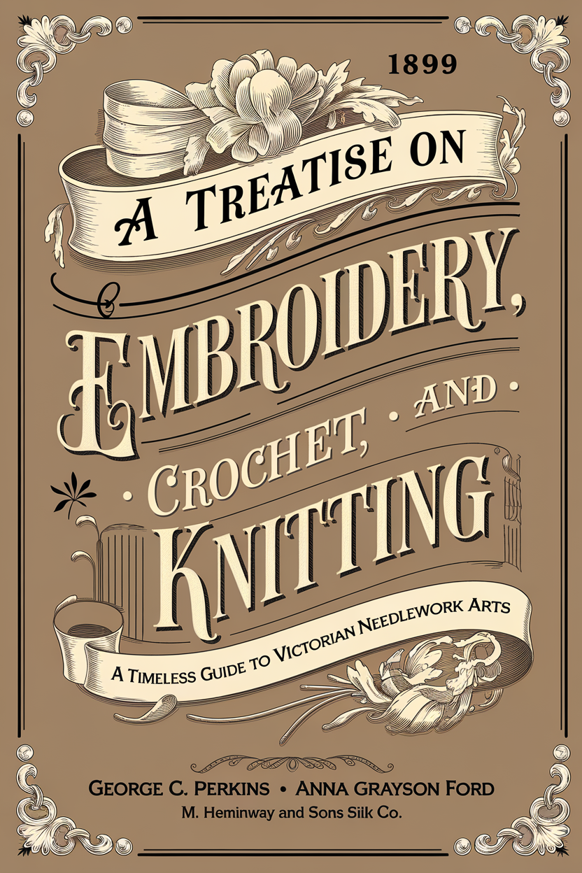 A Treatise on Embroidery, Crochet, and Knitting (1898) – A Timeless Guide to Victorian Needlework Arts