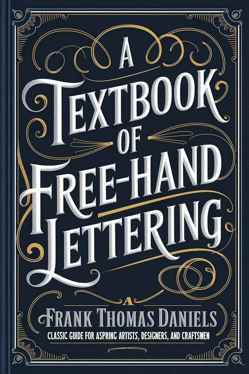 Unleash Your Creative Potential: A Text-Book of Free-Hand Lettering—A Classic Guide for Aspiring Artists, Designers, and Craftsmen by Frank Thomas Daniels