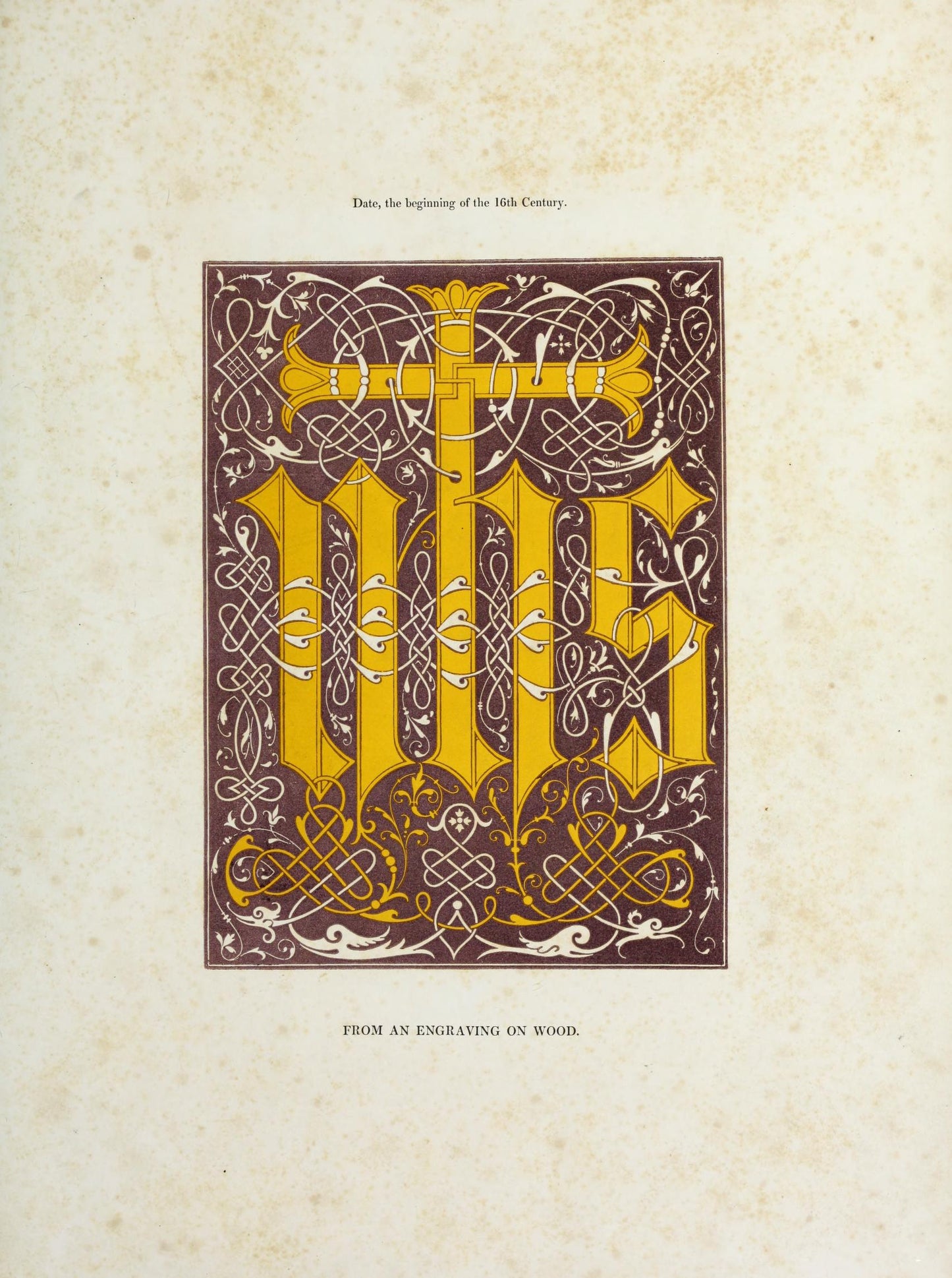 A Journey Through Medieval Typography: Discover Alphabets, Numerals & Devices of the Middle Ages by Henry Shaw, 1843