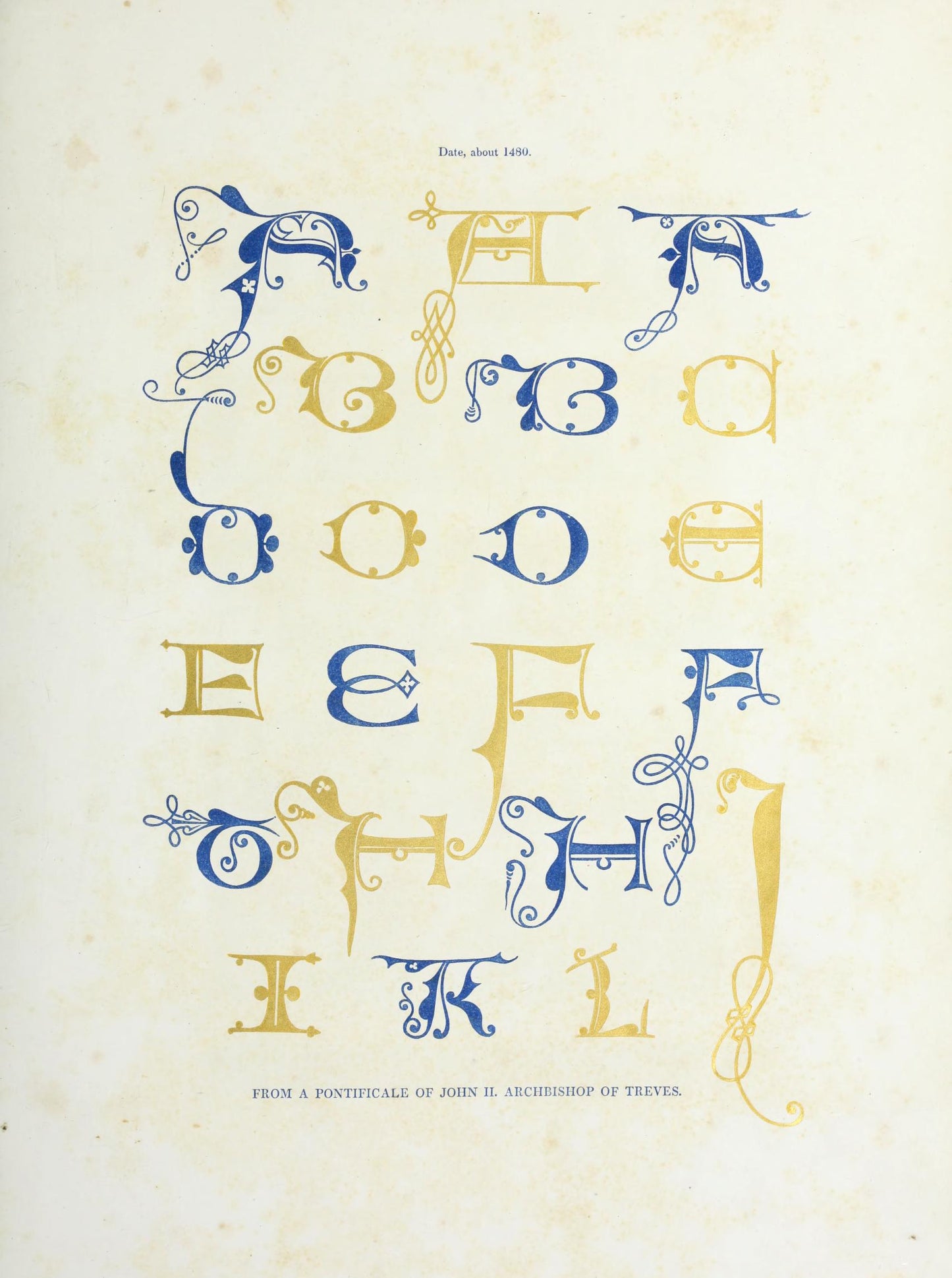 A Journey Through Medieval Typography: Discover Alphabets, Numerals & Devices of the Middle Ages by Henry Shaw, 1843