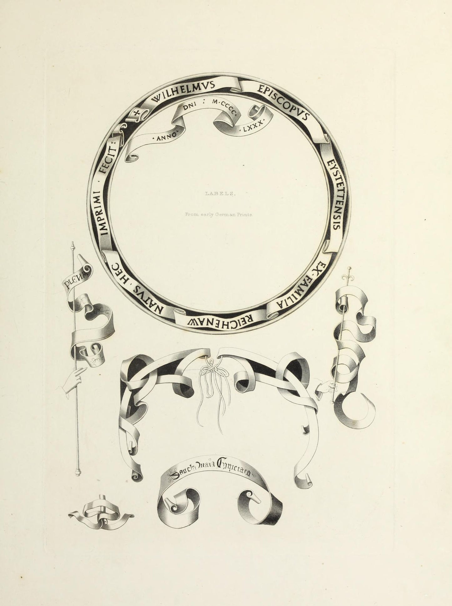 A Journey Through Medieval Typography: Discover Alphabets, Numerals & Devices of the Middle Ages by Henry Shaw, 1843