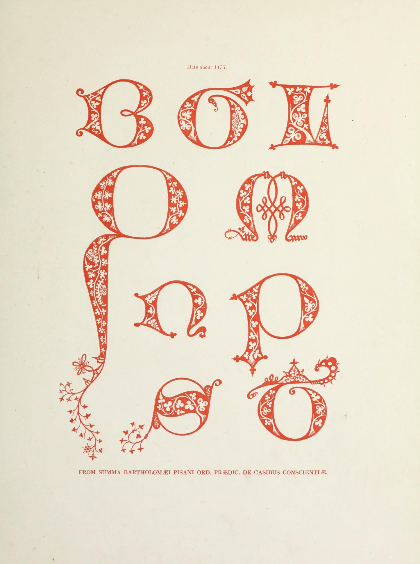 A Journey Through Medieval Typography: Discover Alphabets, Numerals & Devices of the Middle Ages by Henry Shaw, 1843