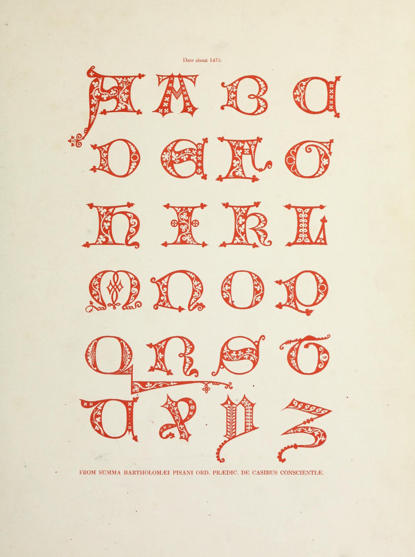 A Journey Through Medieval Typography: Discover Alphabets, Numerals & Devices of the Middle Ages by Henry Shaw, 1843