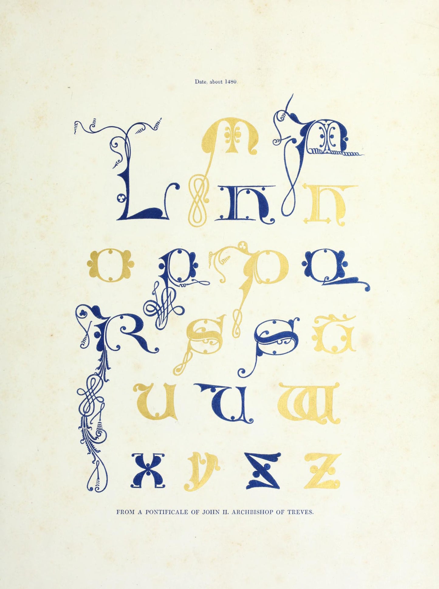 A Journey Through Medieval Typography: Discover Alphabets, Numerals & Devices of the Middle Ages by Henry Shaw, 1843