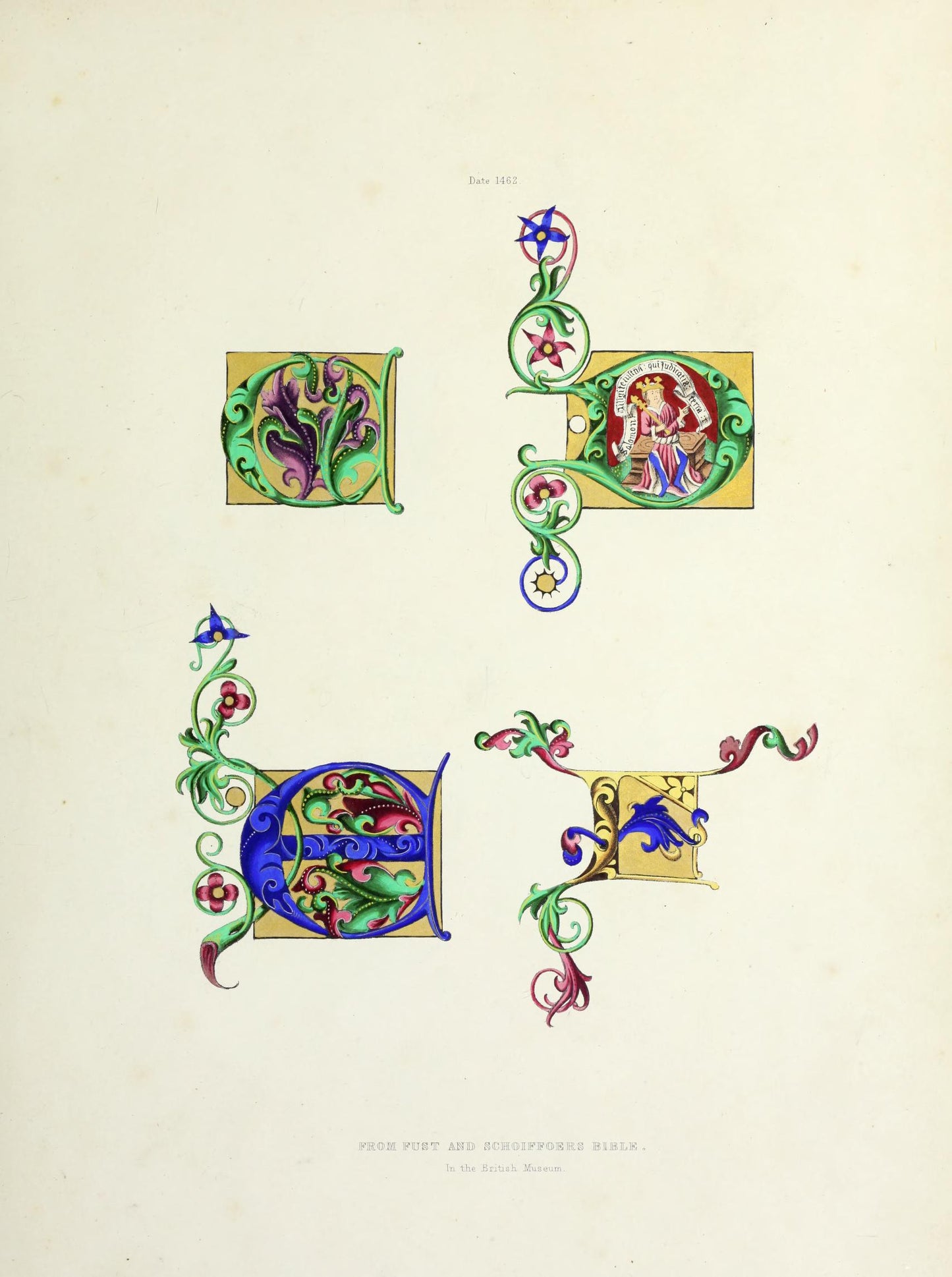 A Journey Through Medieval Typography: Discover Alphabets, Numerals & Devices of the Middle Ages by Henry Shaw, 1843