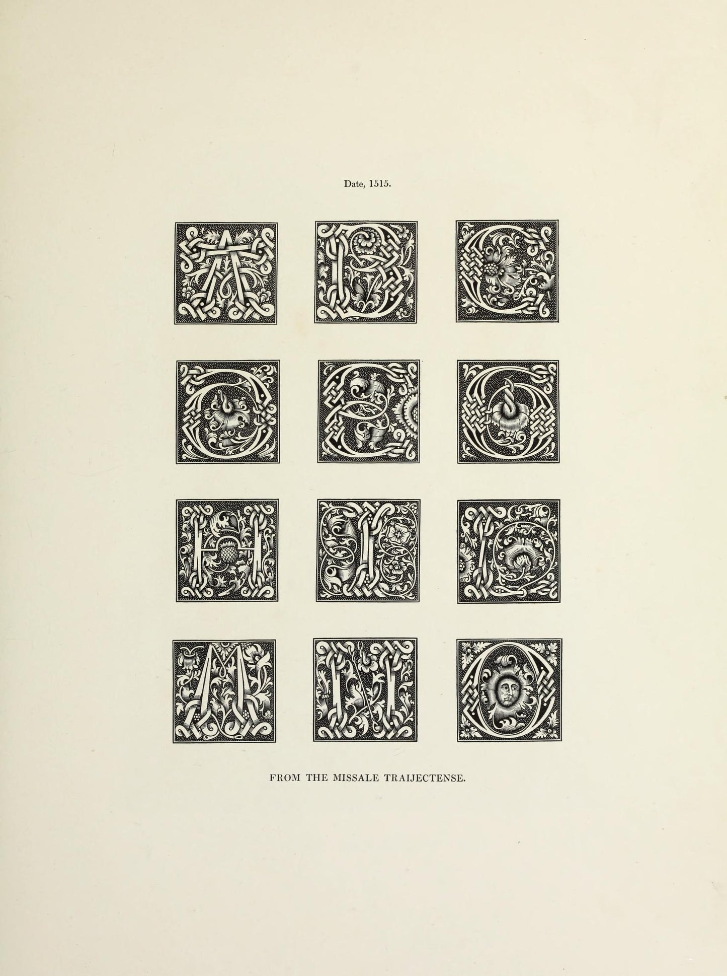 A Journey Through Medieval Typography: Discover Alphabets, Numerals & Devices of the Middle Ages by Henry Shaw, 1843