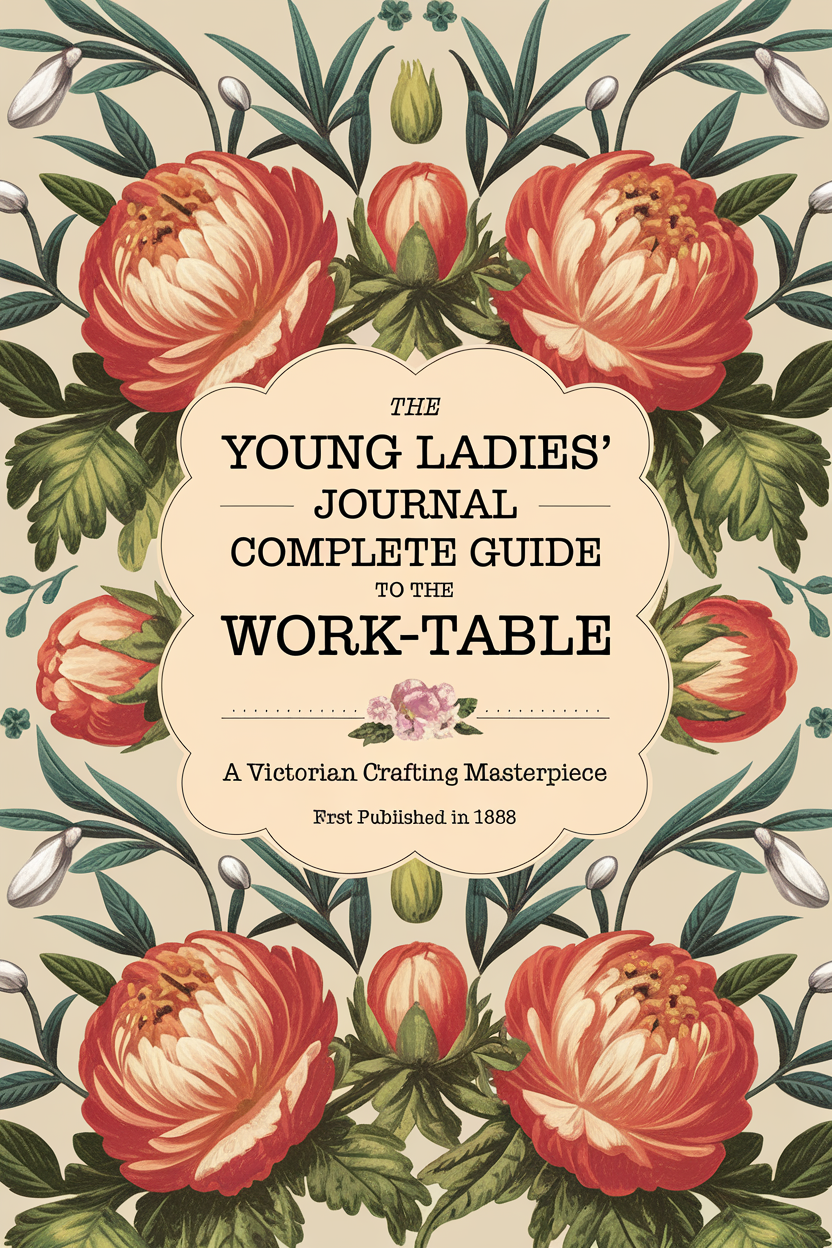 The Young Ladies' Journal Complete Guide to the Work-Table (Sixth Edition, 1888) – A Victorian Crafting Masterpiece