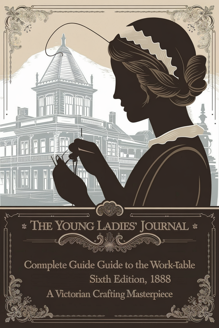 The Young Ladies' Journal Complete Guide to the Work-Table (Sixth Edition, 1888) – A Victorian Crafting Masterpiece