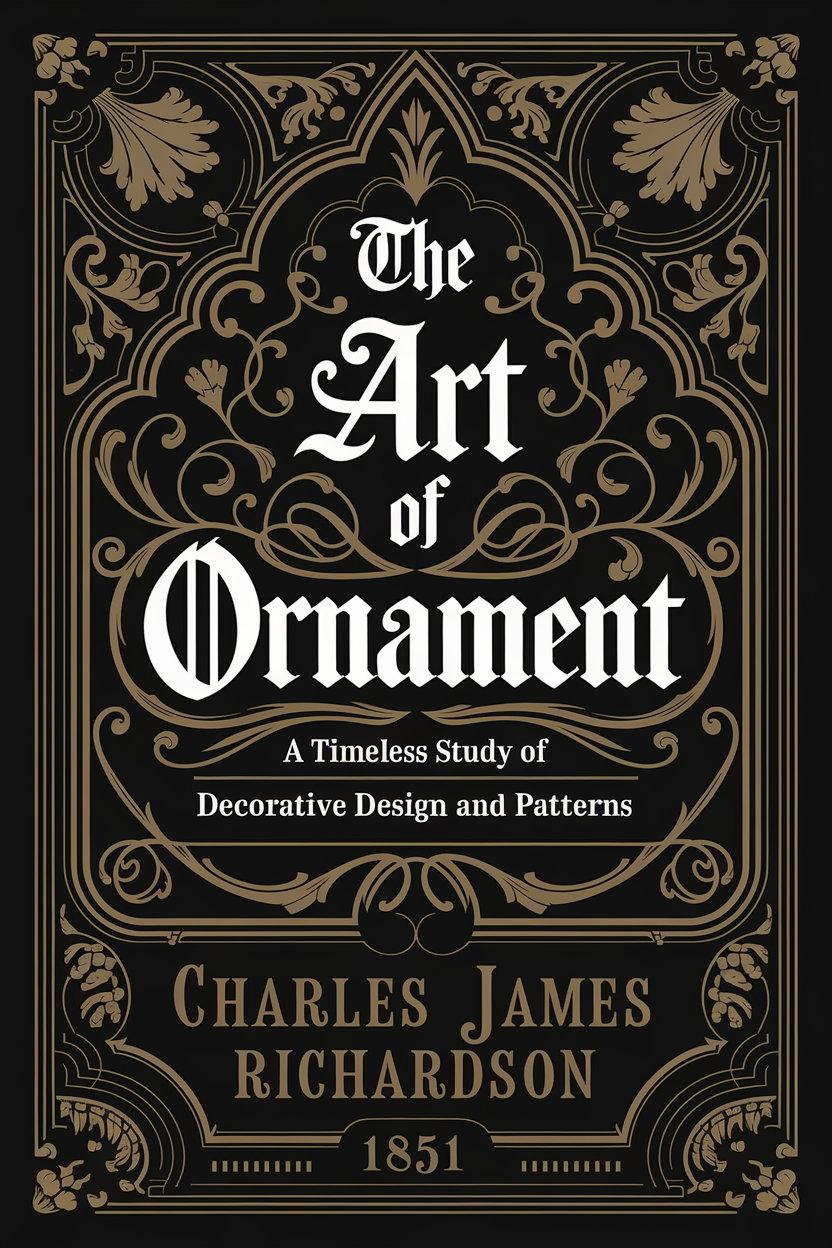 The Art of Ornament: A Timeless Study of Decorative Design and Patterns By Charles James Richardson | Originally Published in 1851