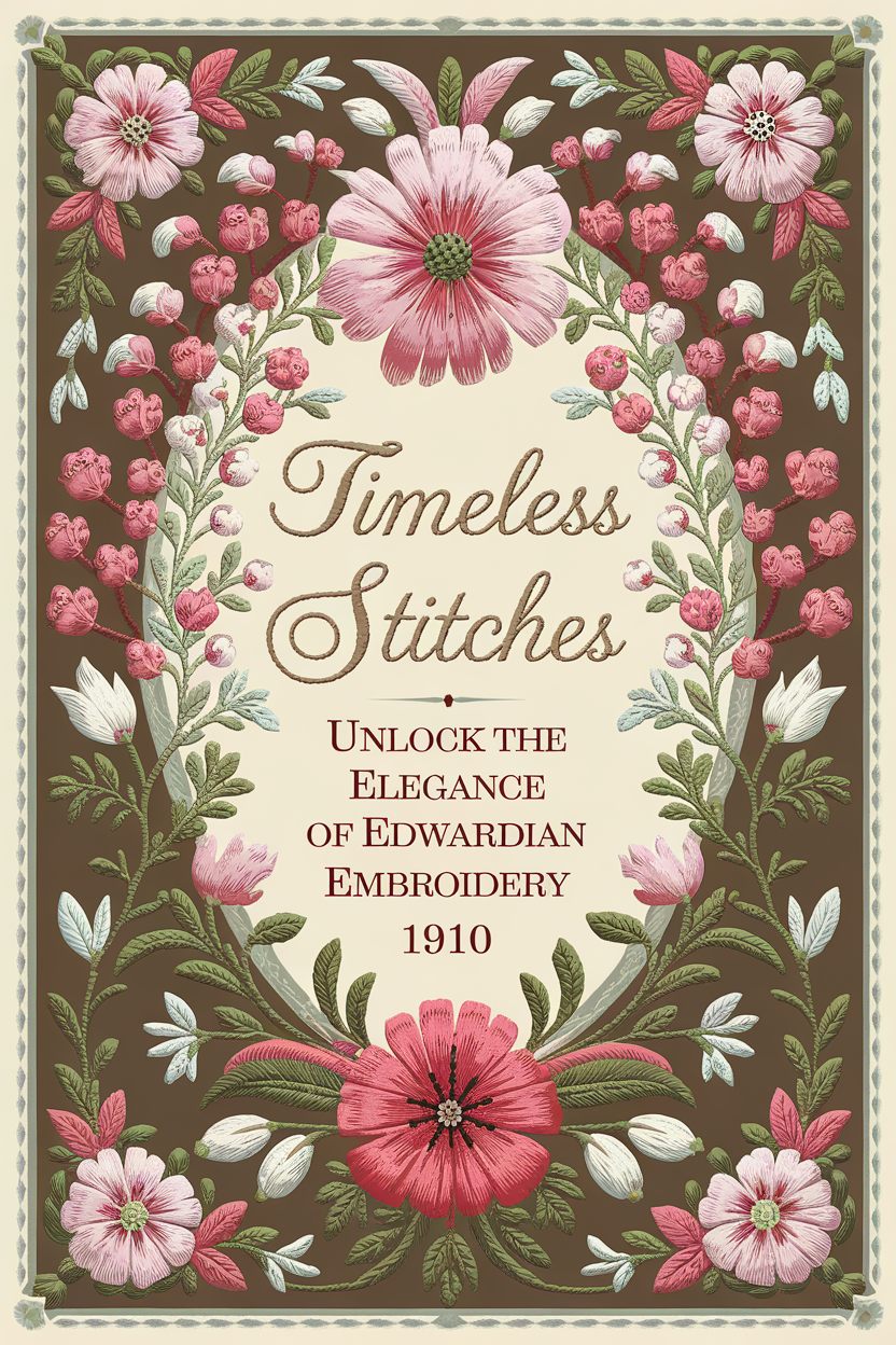 Timeless Stitches: Unlock the Elegance of Edwardian Embroidery for Fall and Winter 1910