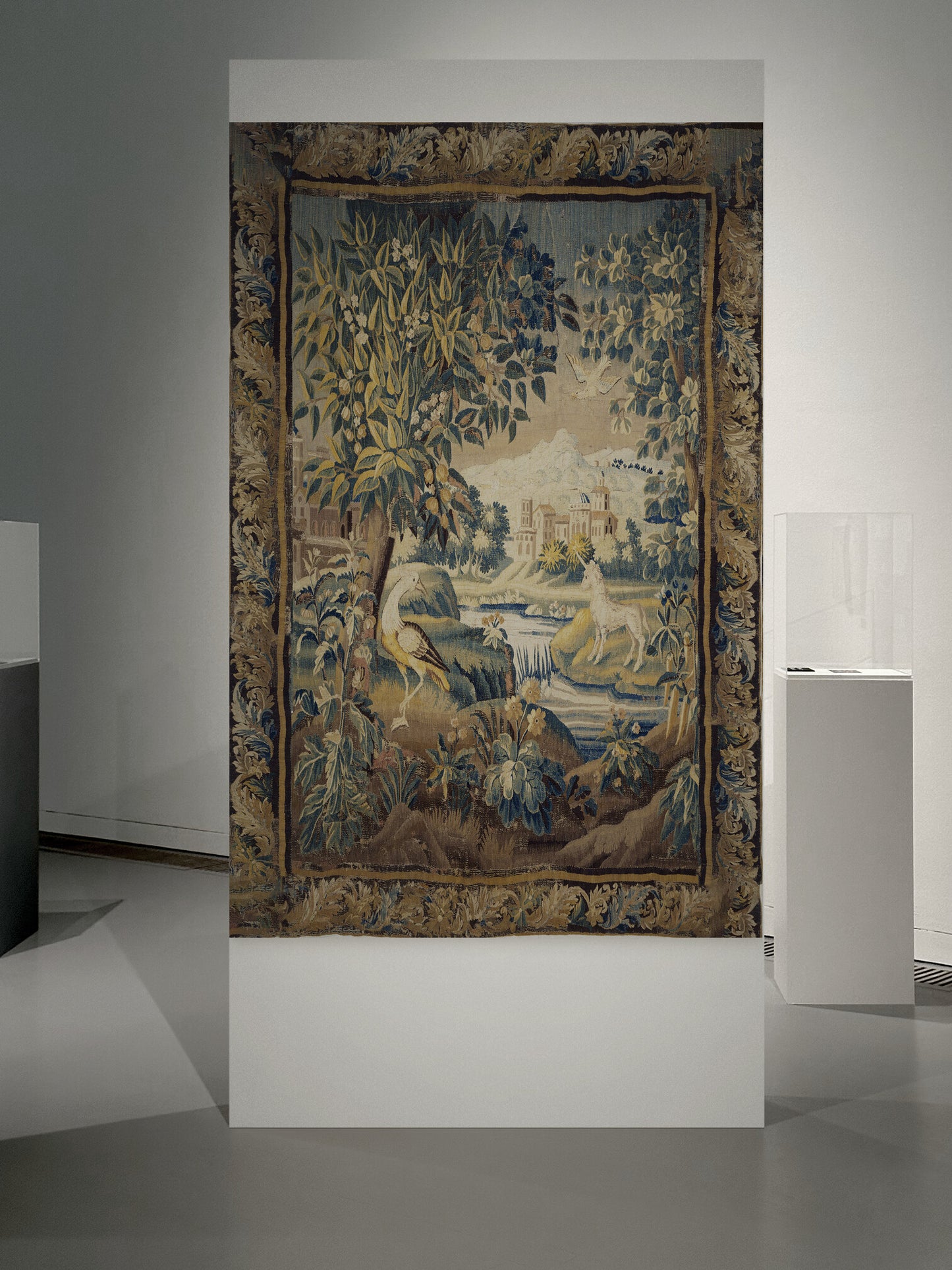 Château d'Angers Unicorn Revival Verdure Tapestry RE057689