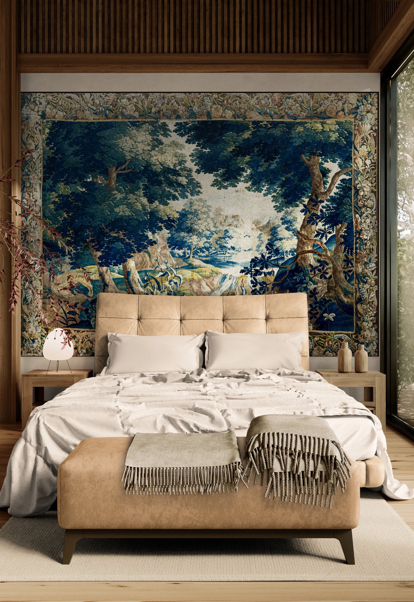 Magnificent Fantastical Scenic Verdure Tapestry RE67483