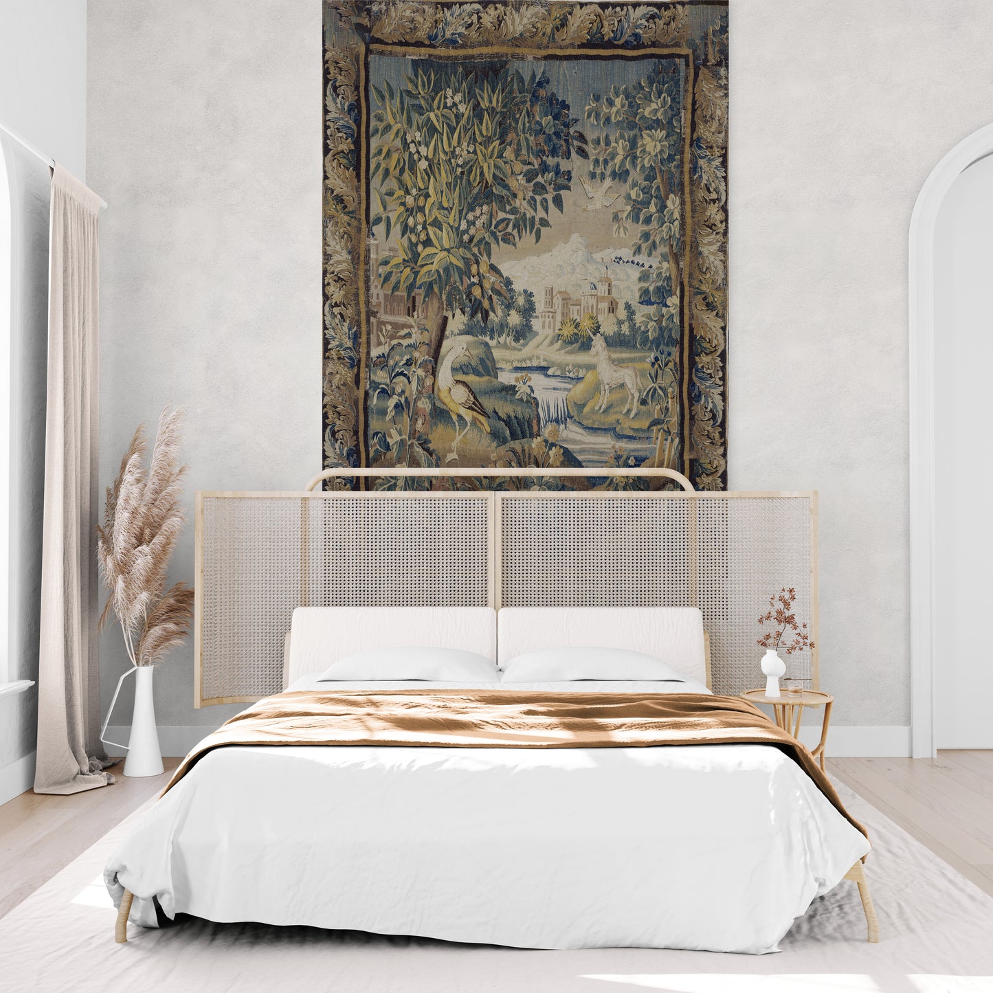 Château d'Angers Unicorn Revival Verdure Tapestry RE057689