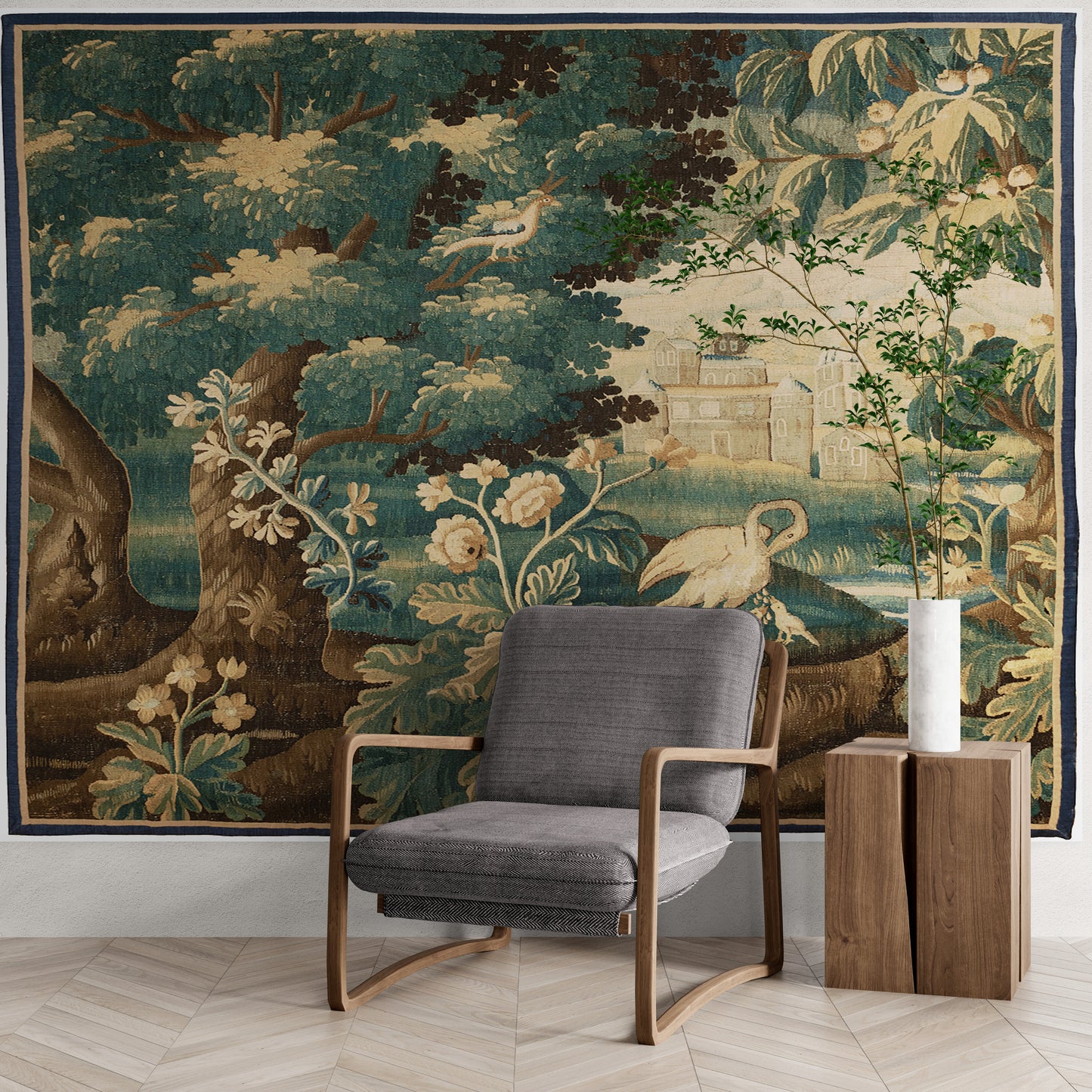 An Exquisite Verdure Tapestry Decorative Arts RE627388