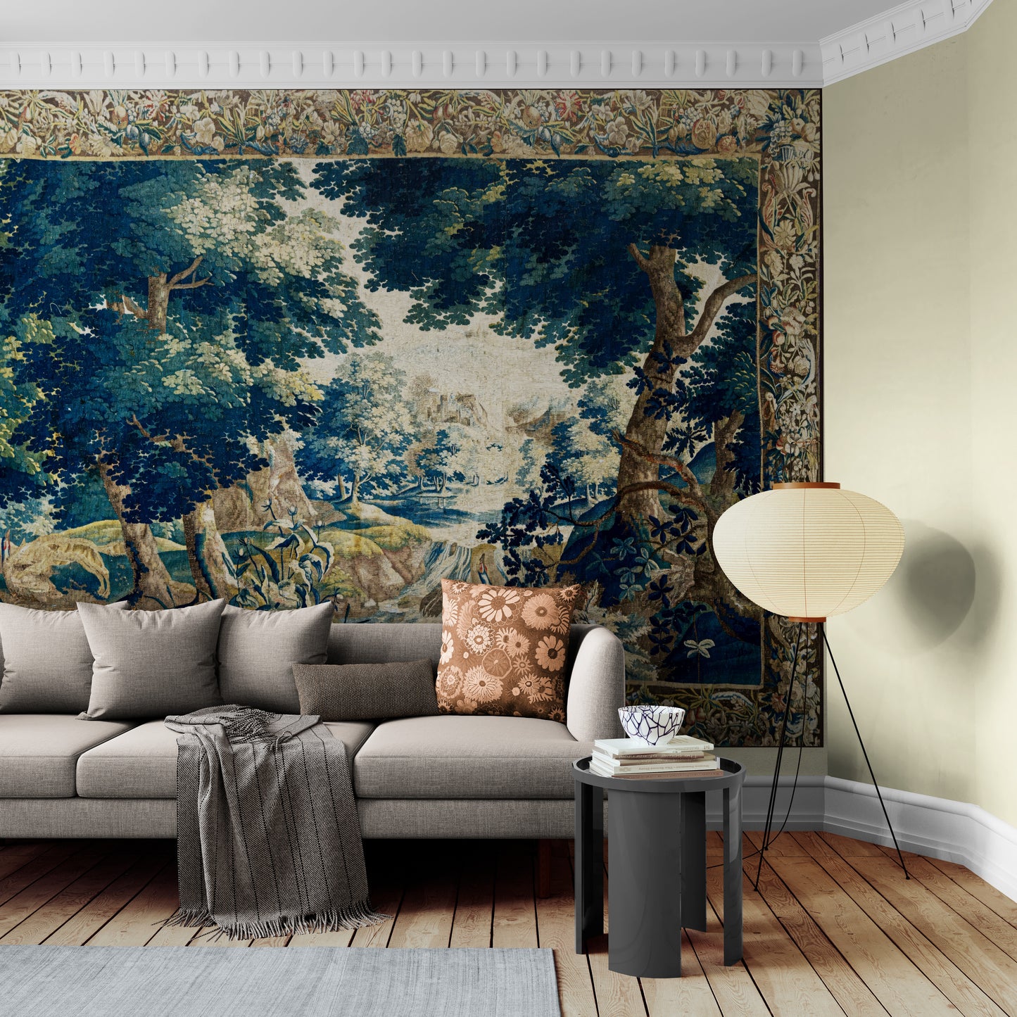 Magnificent Fantastical Scenic Verdure Tapestry RE67483