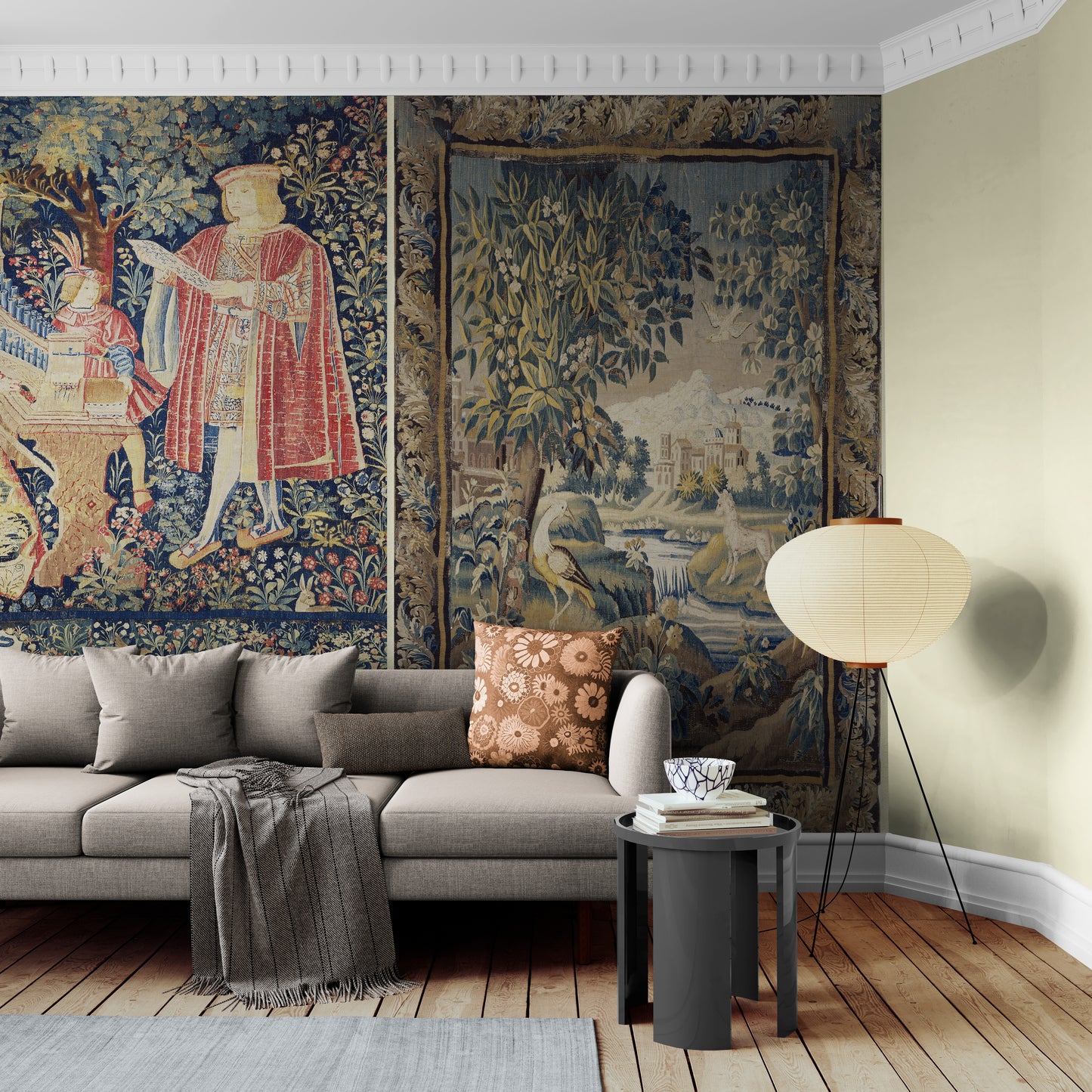 Château d'Angers Unicorn Revival Verdure Tapestry RE057689