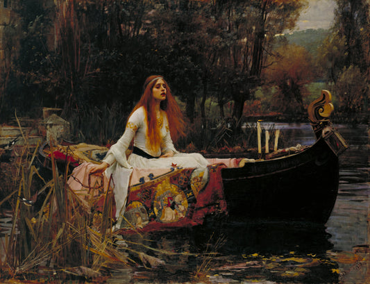 The Lady of Shalott" by John William Waterhouse