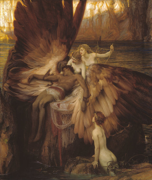 The Lament for Icarus Herbert Draper 1898