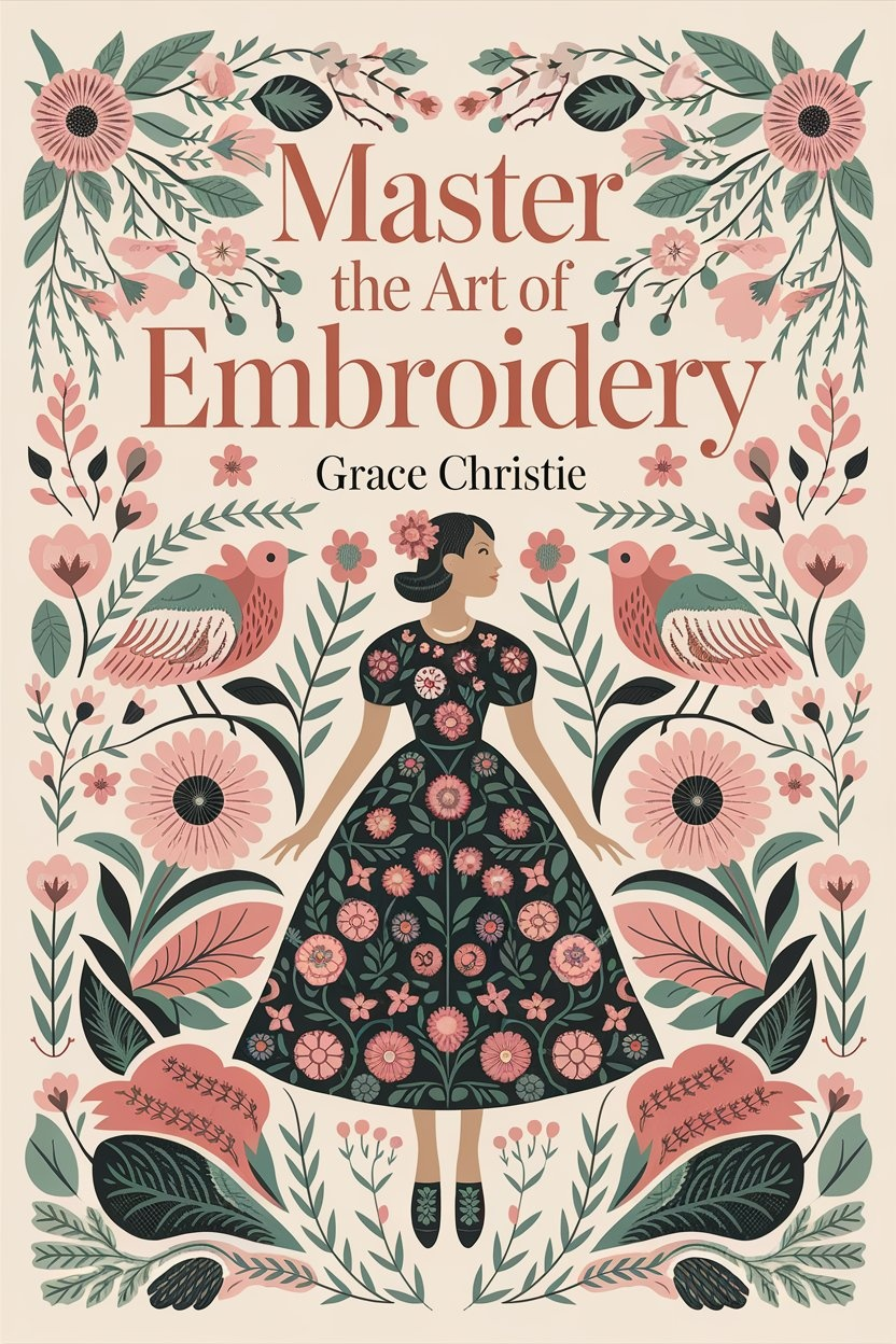 Threads of Timeless Elegance: Master the Art of Embroidery with Grace Christie's Classic Guide