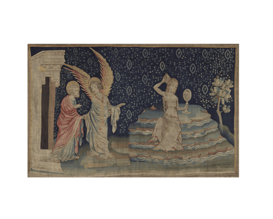 The Temptation of Vanity: A Medieval Allegory in Tapestry RE701979