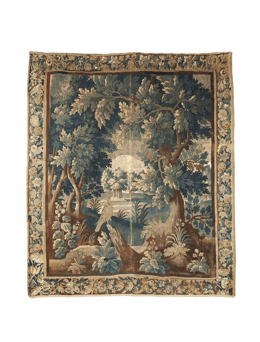 The Verdant Oasis: An 18th Century Verdure Tapestry RE107787