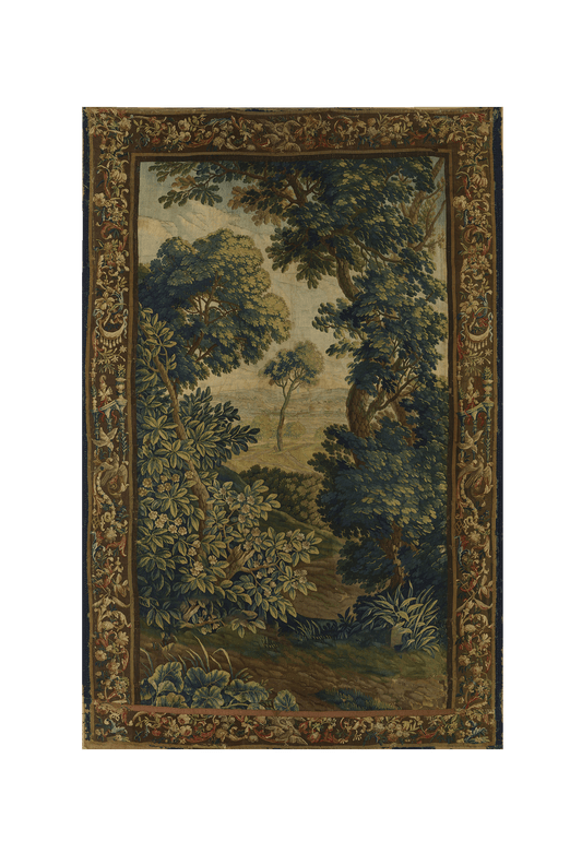 Transform Your Space with a Verdure Tapestry: A Timeless Flemish Masterpiece RE141461