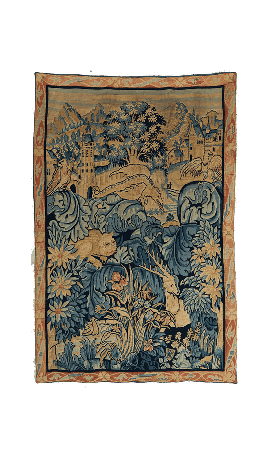 The Enchanted Forest: A Mid-16th Century Flemish Tapestry Masterpiece RE254712