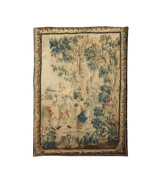 Pastoral Play: A Rococo Tapestry of Aristocratic Delight RE407167