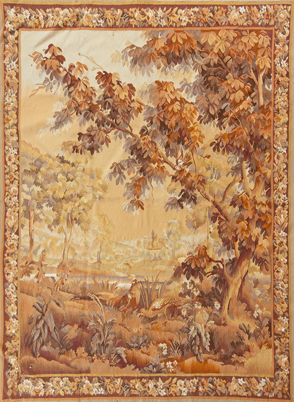 Autumn's Embrace: A Woodland Reverie in Tapestry RE454170