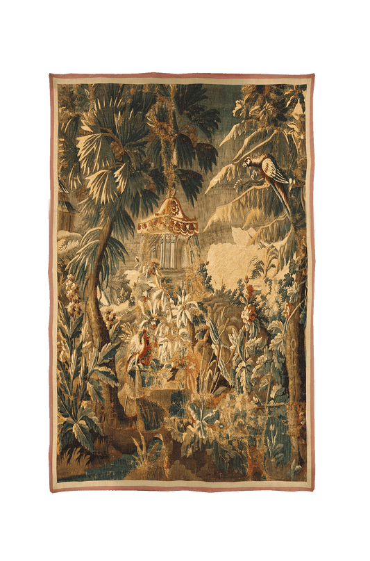 Elysian Exotica: A Chinoiserie Tapestry of Opulent Tranquility RE747258