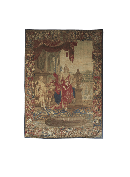 Royal Audience: A Tapestry of Regal Splendor and Classical Elegance RE922113