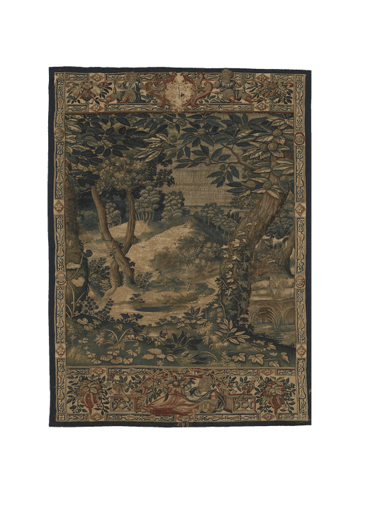 Timeless Elegance: Verdure Tapestry Reproduction RE972311