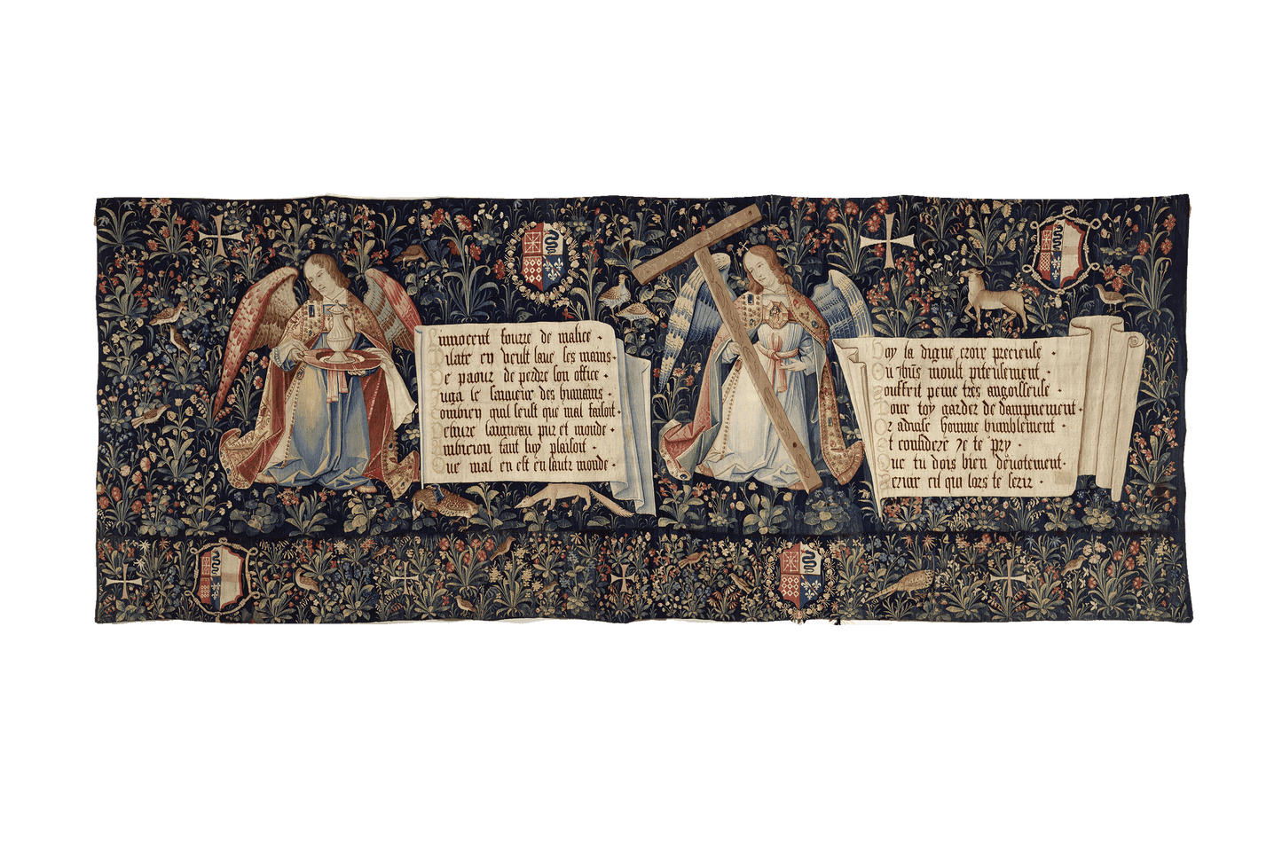 Angelic Virtues: A Medieval Tapestry of Sacrifice and Redemption RE222702